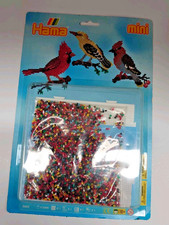 Hama Mini Beads Three Birds Pack Gift Set Pegboards Activity