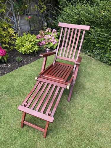 Vintage solid teak steamer - teak,
