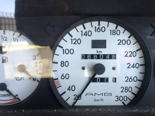 W126 560sel6 amg - 560sel6.0, speedometer