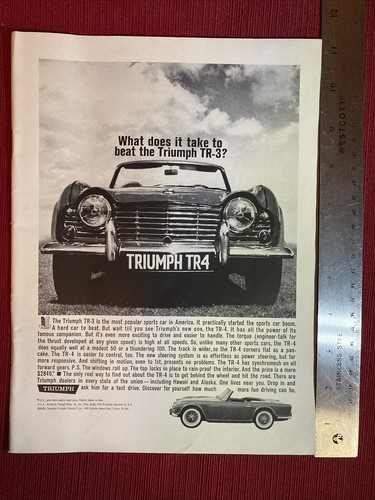 Triumph convertible - triumph, tr-4