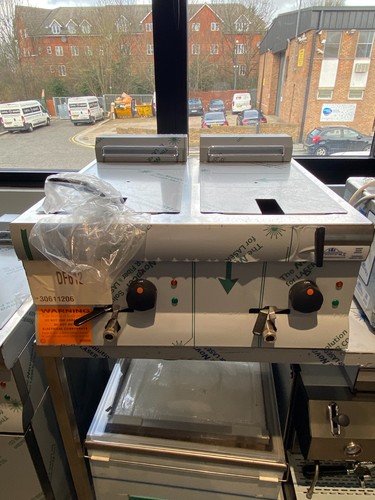 Electric fryer twin - , tank