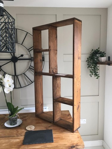 Vintage rustic wooden - vintage, shelf