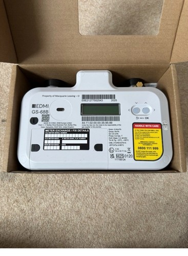 Edmi 68b gas smart meter - gas,