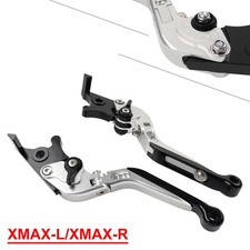 Fit Yamaha XMAX125/250/400/300 15-22 CNC Folding Extendable Brake Clutch Levers