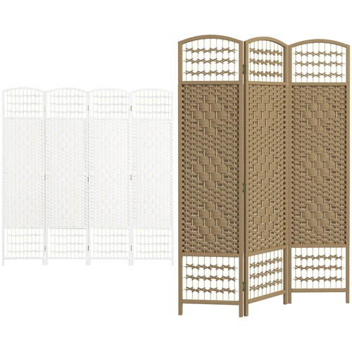 Homcom room divider folding - divider,