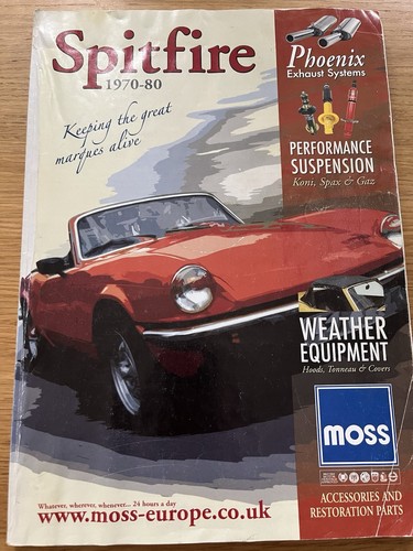 Triumph spitfire parts - spitfire,