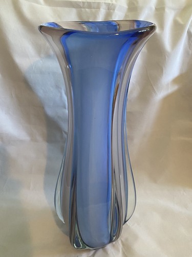 Massive murano glass vase - massive,