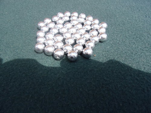 4mm approx round - 50, lead
