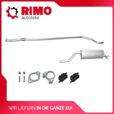 Fiat Punto / Grande Punto 1.2 Exhaust System Muffler With Mounting Kit