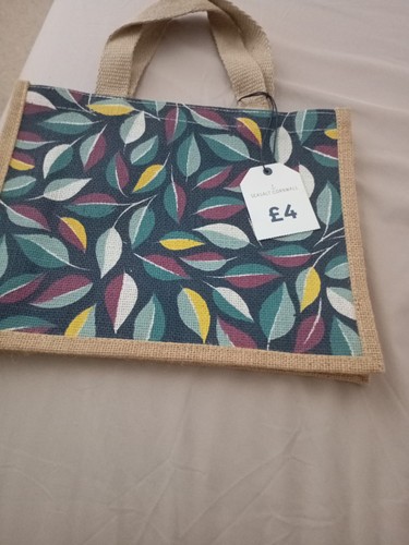 Seasalt small tote jute bag - seasalt,