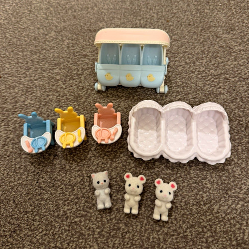 Sylvanian families baby bundle - sylvanian,