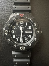 Casio Resin Strap Watch MRW-200H-1BVES Water Resistant 100m Working Day Date