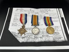 WW1 Star Medal Trio SS.106458