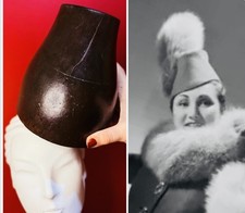 Vintage Hat Block Wooden