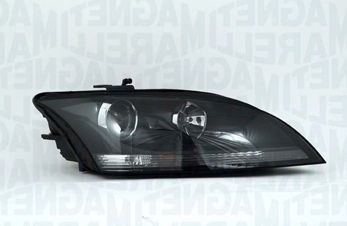 Audi headlight with black - tt,