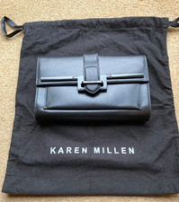 Karen Millen Black Leather