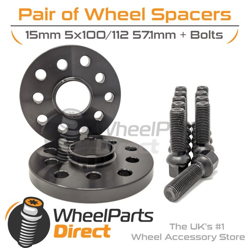Wheel spacers bolts 15mm for - 15mm,