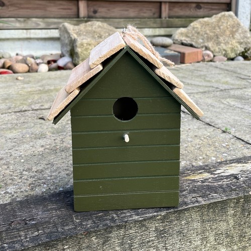 Bird houses for garden green - houses,