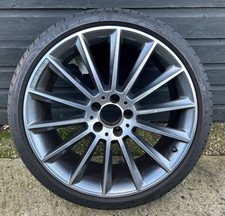 20” MERCEDES E CLASS AMG W213 ALLOY WHEEL & TYRE A2134012200 8J x 20 ET43 FRONT