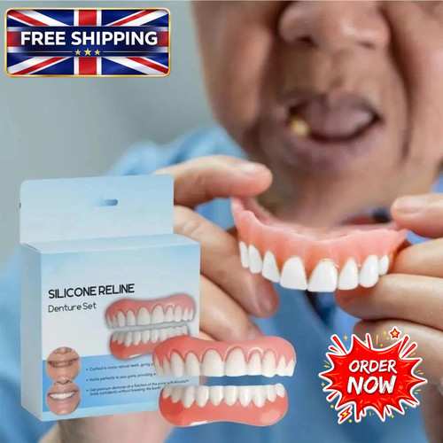 New silicone denture - new,