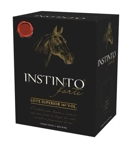 Red wine instinto - red, forte