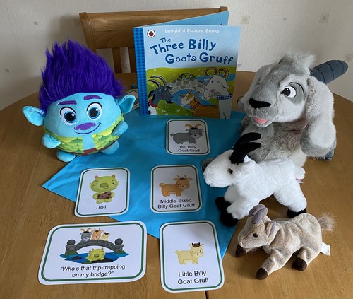 The three billy goats story - the,