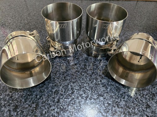 Bmw exhaust tips stainless - 4, x