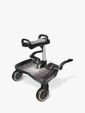 Lascal BuggyBoard Maxi+ with Removable Seat - Black Missing 1 Connector W Strap