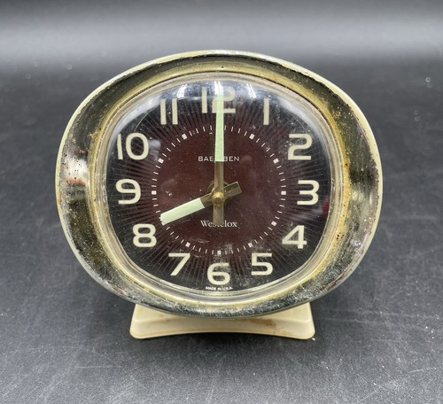 Vintage westclox baby ben wind - baby,