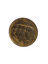A 1897 Victoria Diamond Jubilee 4 Generations Royal Family Medal