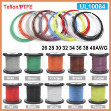 PTFE Cable Wire 26 28 30 32 34 36 38 40AWG Flexible Tinned Copper Cable UL10064