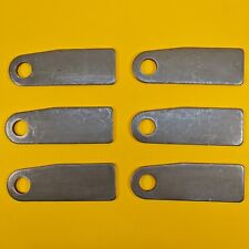 6x Tail Gate Fixing Eye Plates