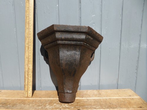 Antique cast iron rain drain - antique,