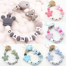 Personalised Name Dummy Clips