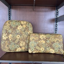 2 Vintage Chair Seat Cushion