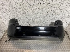 14-19 PEUGEOT 308 MK2 HATCH REAR BUMPER BLACK PAINT CODE KTV (SCRATCHED)