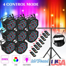 36 LED RGB Stage Lighting PAR Light DMX Beam Party DJ Disco Lights