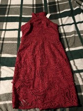 Lipsy London Women's Red Dress