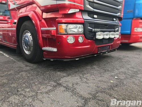 Under bumper bar - bar, down