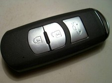 NEW MAZDA 6 MX-5, CX-5, 3 BUTTON SMART REMOTE KEY FOB, ID49 CHIP, FREE POSTAGE!!