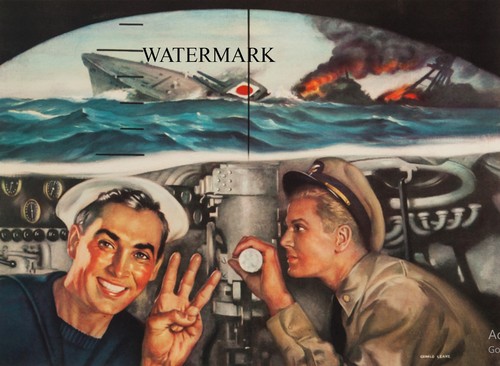 Uss electric boat poster - electric, co