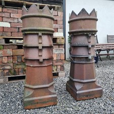 Victorian Crown Chimney Pots
