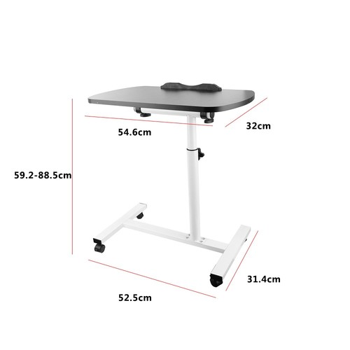 Adjustable overbed bedside - adjustable,