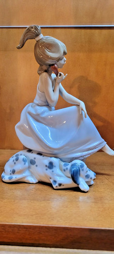 Retired lladro 5466 chit chat - retired, #5466