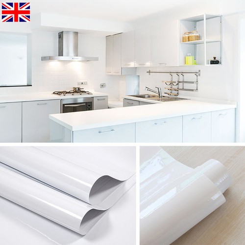 10m gloss white vinyl film - white,