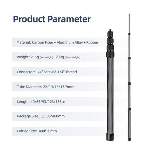 Handheld microphone boom - —handheld,