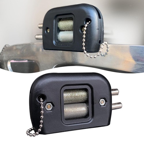 Handheld ice skate - skate, edge