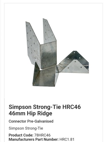 Simpson strong tie hip ridge - simpson,