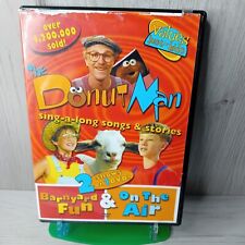 DONUT MAN SING A LONG SONGS & STORIES DVD - RARE RETRO KIDS