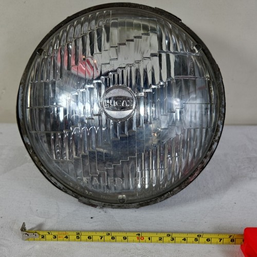 Vintage lucas headlight inch - headlight,